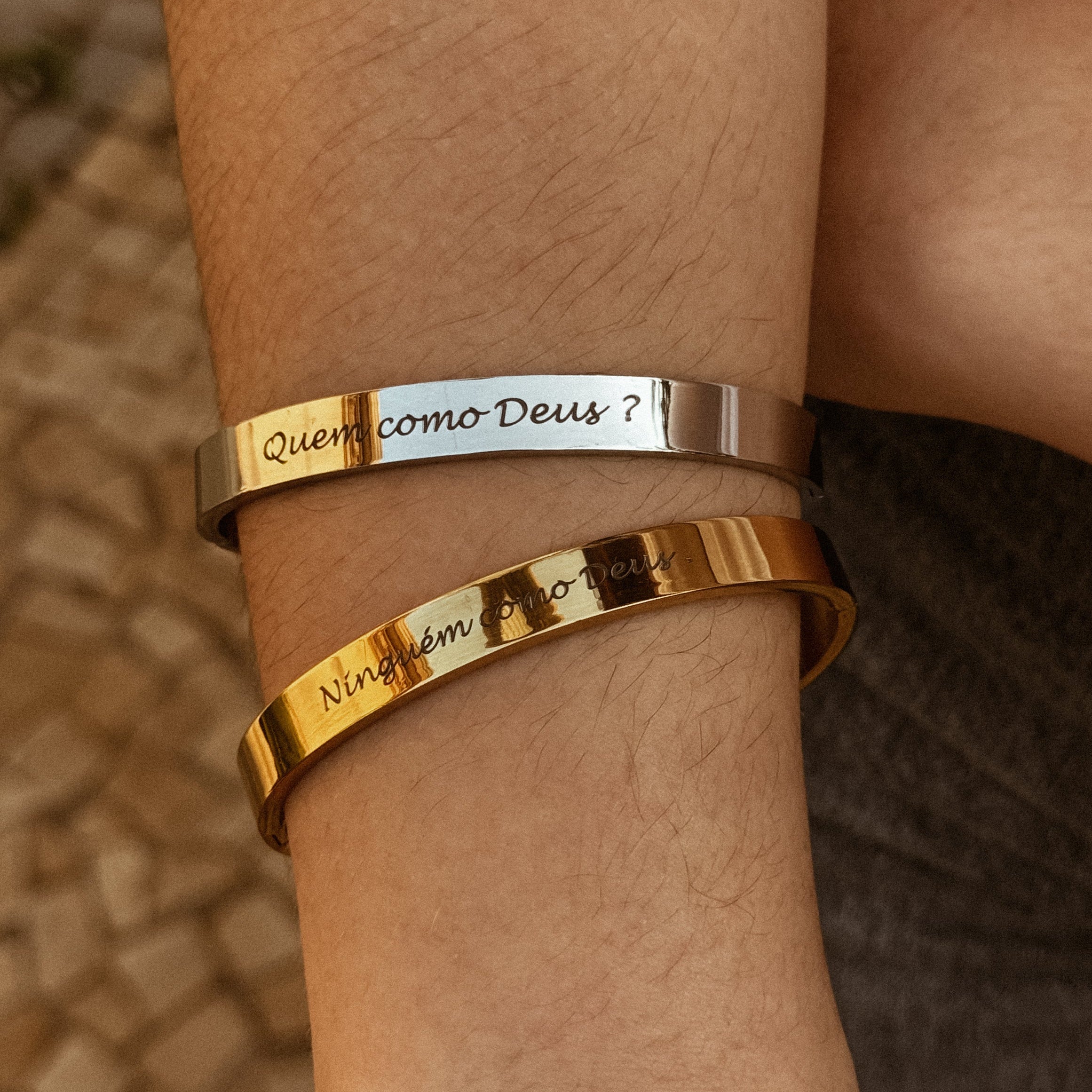 BRACELETE QUEM COMO DEUS?