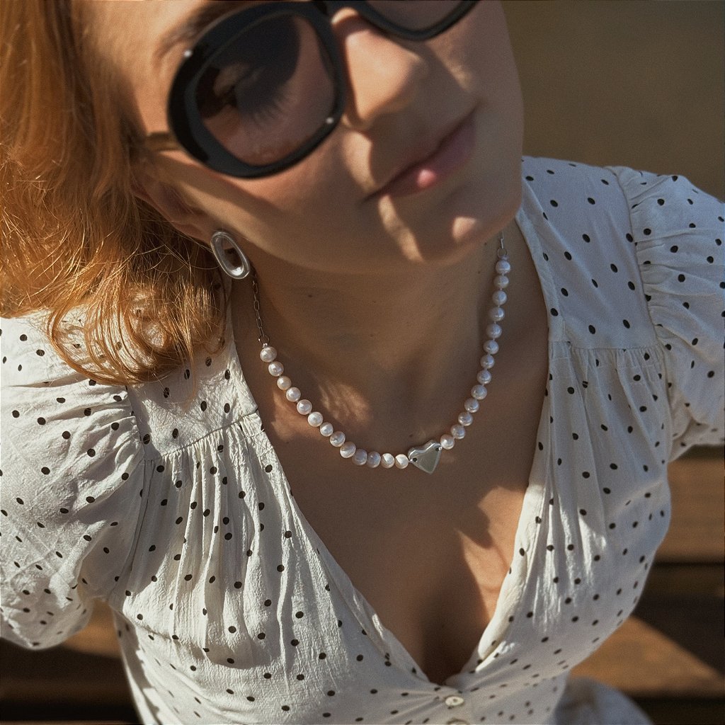 COLAR AMOR EM PÉROLAS